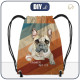 GYM BAG - BULLDOG / STRIPES EN / Choice of sizes