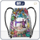 GYM BAG - PURPLE SEWING MACHINE - sewing set