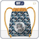 GYM BAG - SPACE CUTIES pat. 1 (CUTIES IN THE SPACE) - sewing set