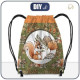 GYM BAG - HAPPY SQUIRRELS (AUTUMN IN THE FOREST) - big