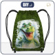 GYM BAG - WATERCOLOR CROCODILE - sewing set