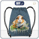 GYM BAG - WATERCOLOR GUINEA PIG - sewing set