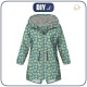 KIDS PARKA (ARIEL) - BIRDS AND LEAVES (FOREST ANIMALS) - softshell