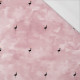 FLAMINGOS (minimal) / CAMOUFLAGE pat. 2 (rose quartz) - single jersey with elastane 