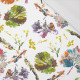 COLORFUL LEAVES / white - single jersey with elastane 