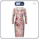 PENCIL DRESS (ALISA) - WATERCOLOR FLOWERS PAT. 6 - sewing set