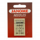 Woven fabric needles JANOME 5 pcs set - mix