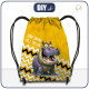 GYM BAG - HIPOPOTAMUS MILO - sewing set
