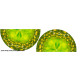 MARSH-MARIGOLD - circle skirt panel 