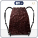 GYM BAG - LEATHER PATTERN PAT.13 - sewing set