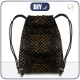 GYM BAG - LEATHER PATTERN PAT.8 - sewing set