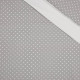 WHITE DOTSIES / grey - single jersey with elastane 
