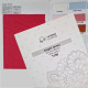SAMPLER - T-shirt knit fabric 100% cotton T180