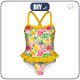 Girl's swimsuit - Tutti Frutti wz.9 - sewing set