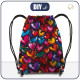 GYM BAG - HOLOGRAPHIC RAINBOW Pat. 2 - sewing set