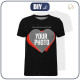 MEN'S T-SHIRT - MY VALENTINE - WITH YOUR OWN PHOTO - sewing set