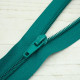 Coil zipper 35cm Open-end - smaragd