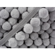 Pom Pom Trim PA40 - GREY