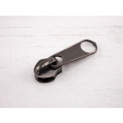 Slider for zipper tape 5mm  nickel black