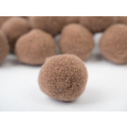 Small pompom light brown