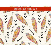 WILD ONE FEATHERS - Viscose jersey WE210