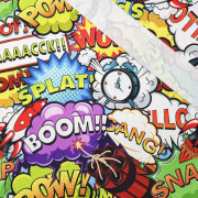 COMIC BOOK 2.0 - Waterproof woven fabric