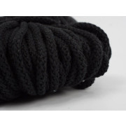 Strings cotton 5mm - BLACK