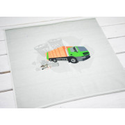 GARBAGE TRUCK - panel single jersey TE210