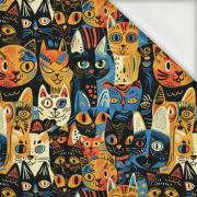 ANIMALS WZ.6 - looped knit fabric