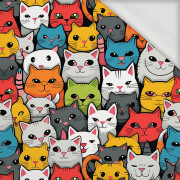 ANIMALS WZ.9 - looped knit fabric