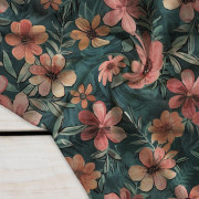 AUTUMN FLOWERS  PAT. 1 - Crepe
