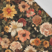 AUTUMN FLOWERS  PAT. 2 - Cotton woven fabric