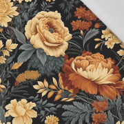 AUTUMN FLOWERS  PAT. 3 - Cotton woven fabric