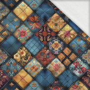 Batik Quilt wz.10 - looped knit fabric