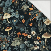 BOTANICAL FOREST WZ. 7 - looped knit fabric with elastane ITY