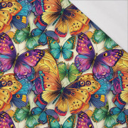 Butterfly & Flowers wz.17 - lycra 300g
