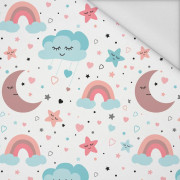 CHILDREN'S SKY (PASTEL SKY) - Waterproof woven fabric