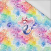 MERMAID (SEA ANIMALS PAT. 3) - panel (60cm x 50cm) Waterproof woven fabric