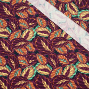 PURPLE LEAVES (VINTAGE) - single jersey 