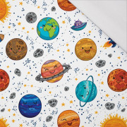 50CM PLANETS / white - single jersey with elastane 