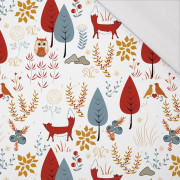 FOREST FOLKLORE / white - single jersey with elastane 