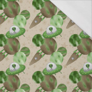 UFO AND PLANETS (AREA 51) - single jersey with elastane 