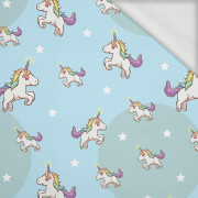 UNICORNS pat. 4 - looped knit fabric