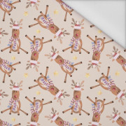 REINDEERS / STARS (CHRISTMAS REINDEERS) - Waterproof woven fabric
