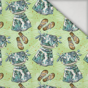 SUMMER FASHION / palm trees - swimsuit lycra