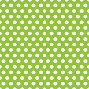 OKTOBERFEST BIG DOTS / green - single jersey with elastane TE210