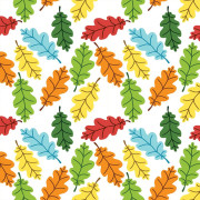 OKTOBERFEST LEAVES - single jersey with elastane TE210