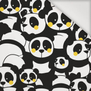 PANDAS / yellow - Nylon fabric PUMI