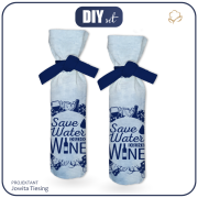 THE BOTTLE COVER - SAVE WATER DRINK WINE