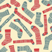 SOCKS - Brushed knit D300